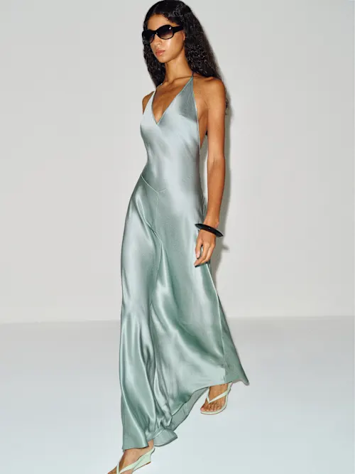 Lara Silk Dress thumbnail 2