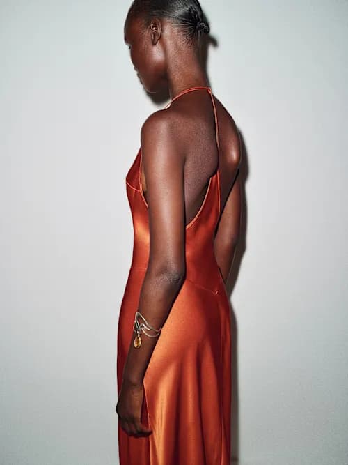 Lara Silk Dress thumbnail 5