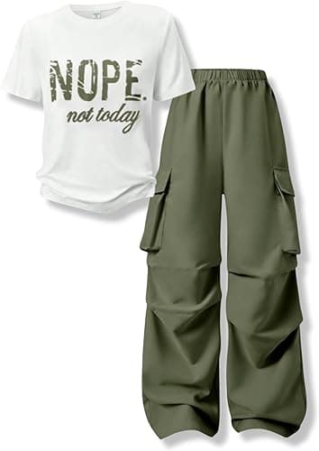 Girls Clothes Little Girl Outfits Letter Print thumbnail 4
