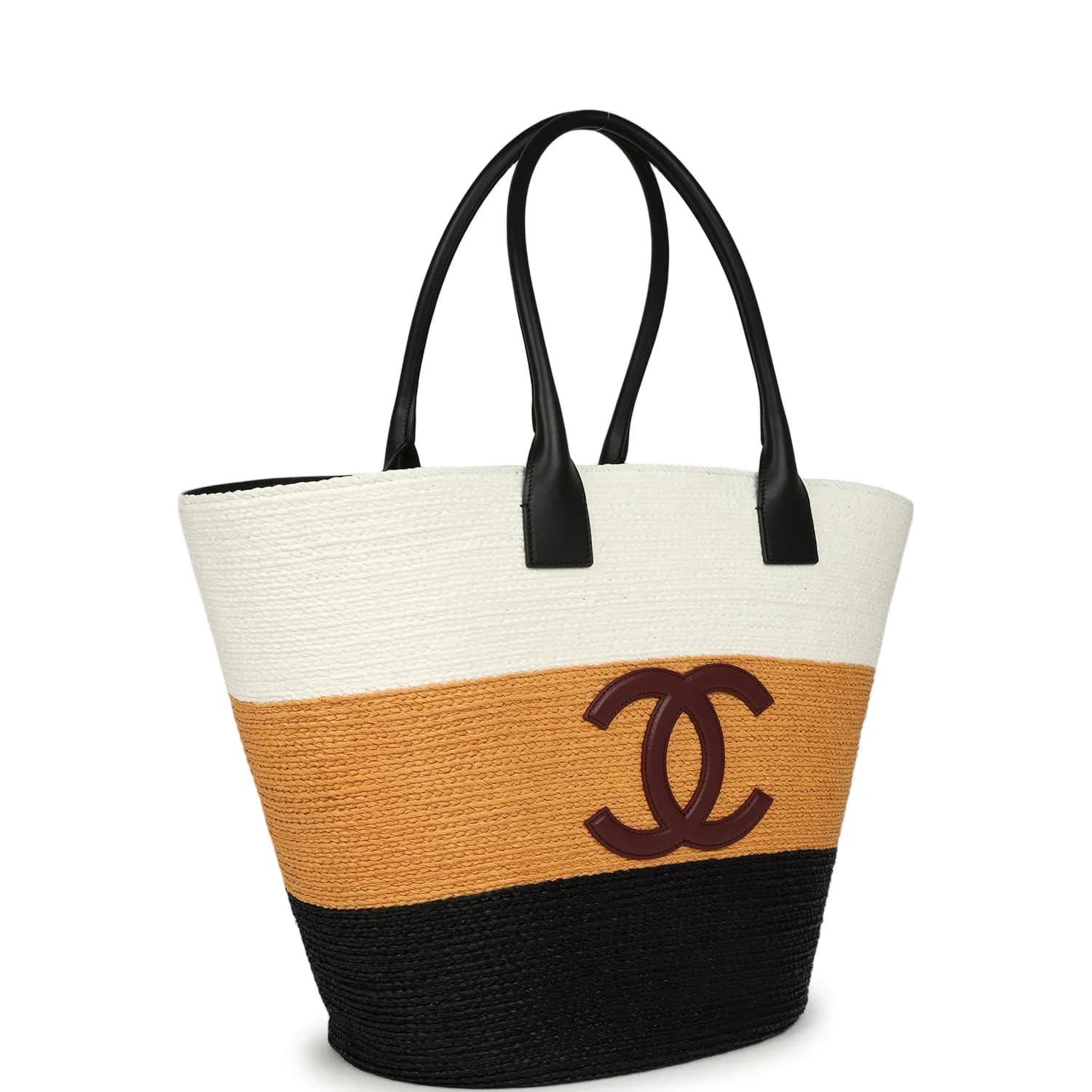 Chanel  Coco Beach Small Shopping Bag White thumbnail 2