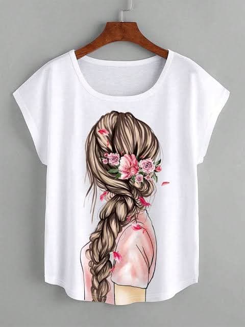 Girls' Casual Graphic T-Shirt thumbnail 2