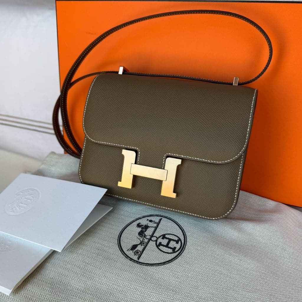 Hermès Etoupe Epsom Constance