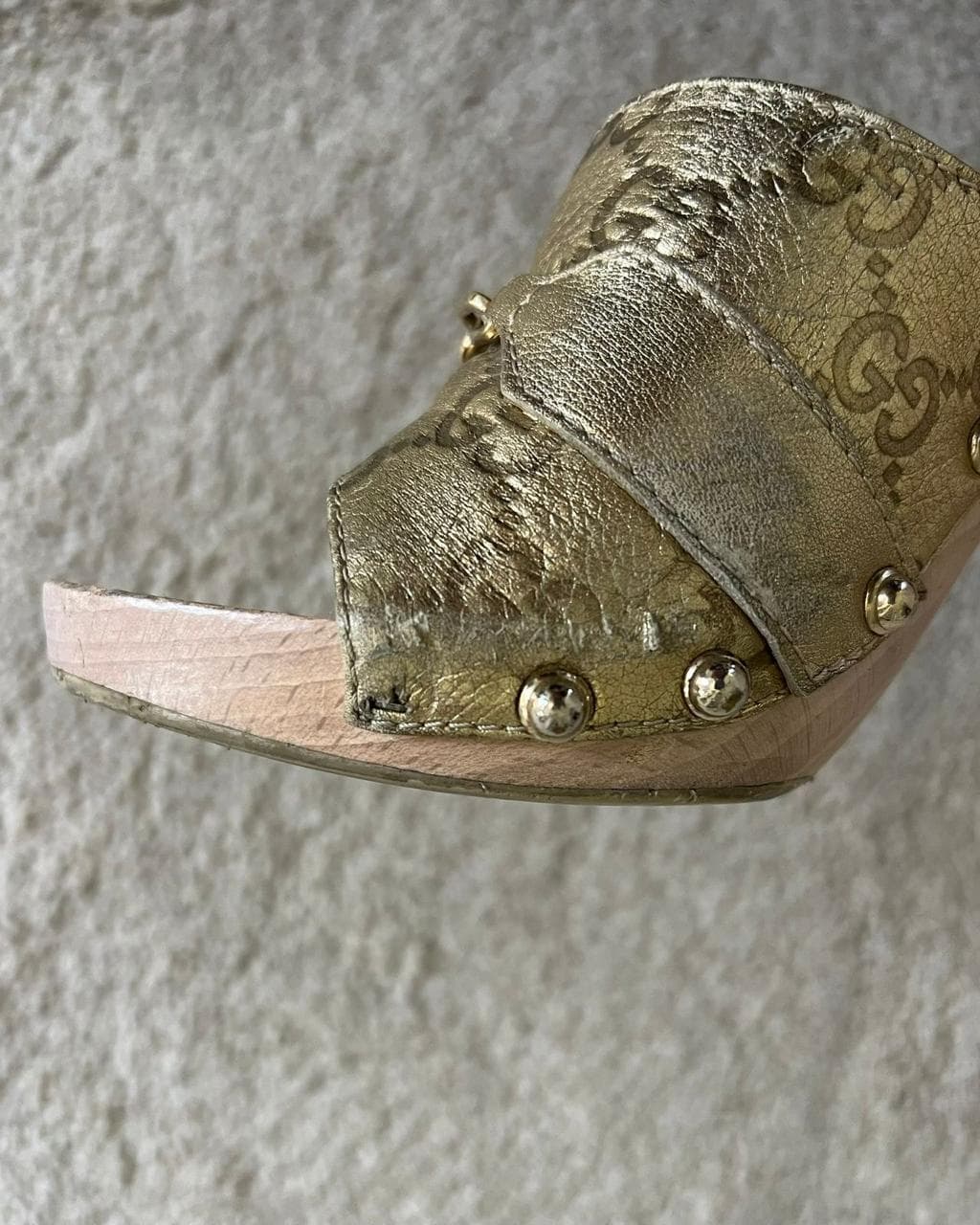 Gucci Gold Wood Vintage 2004 thumbnail 3