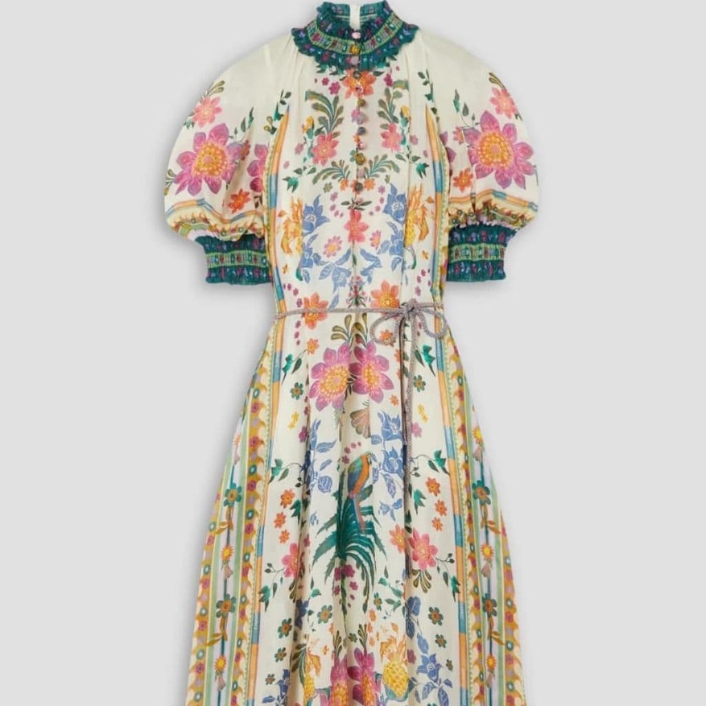 Zimmermann
Ginger Swing Maxi Dress with inner dress under it