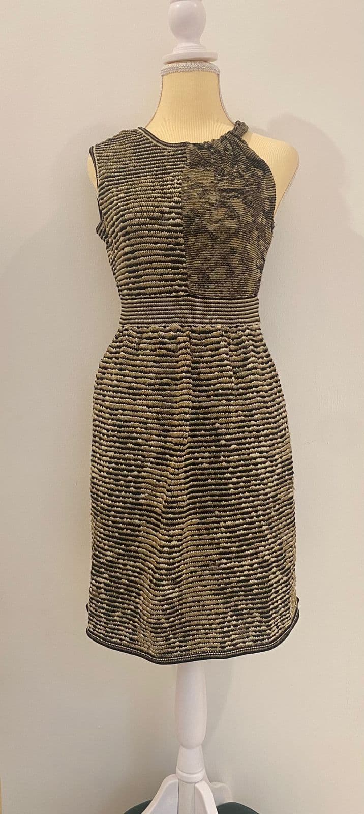 Missoni
Asymmetric patterned knit dress thumbnail 2