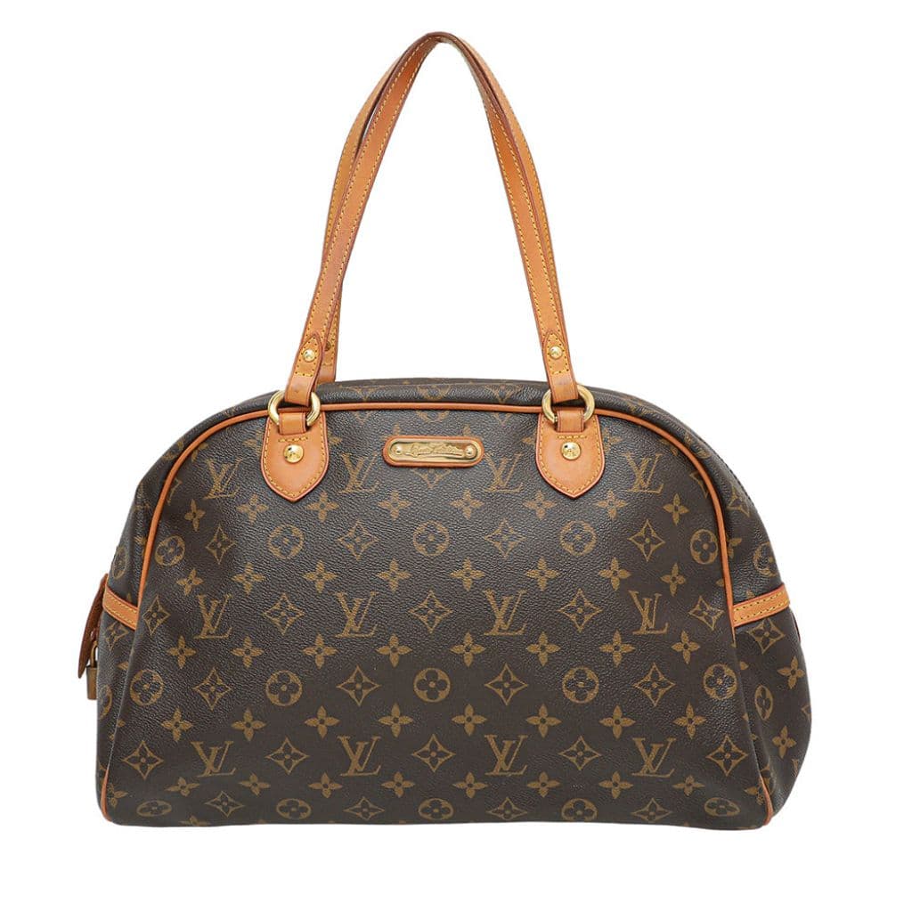 Louis Vuitton Monogram Canvas and Leather Montorgueil PM Bag