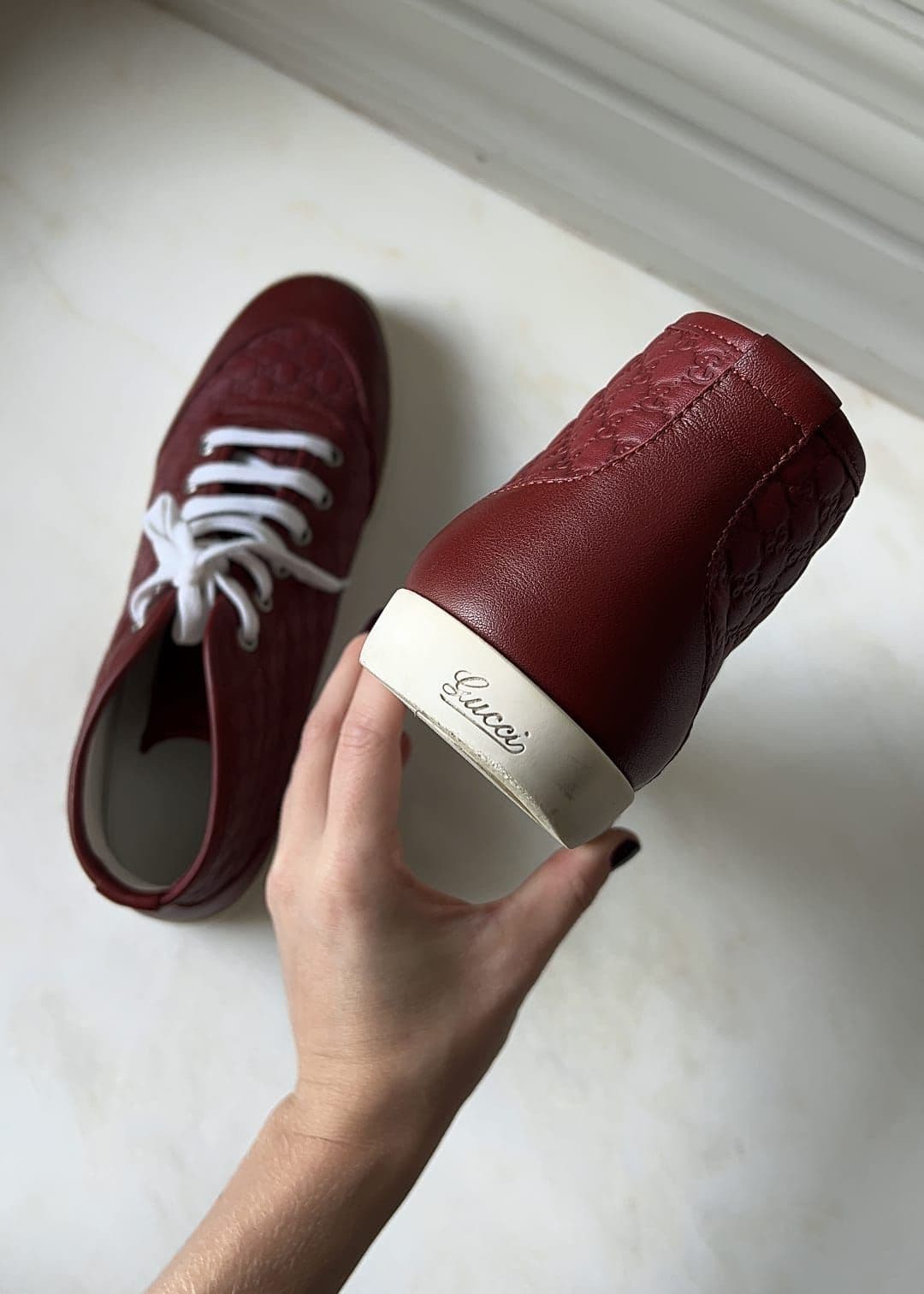 Gucci authentic sneakers thumbnail 3