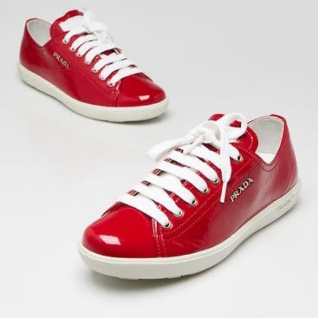 Prada Leather trainers thumbnail 1