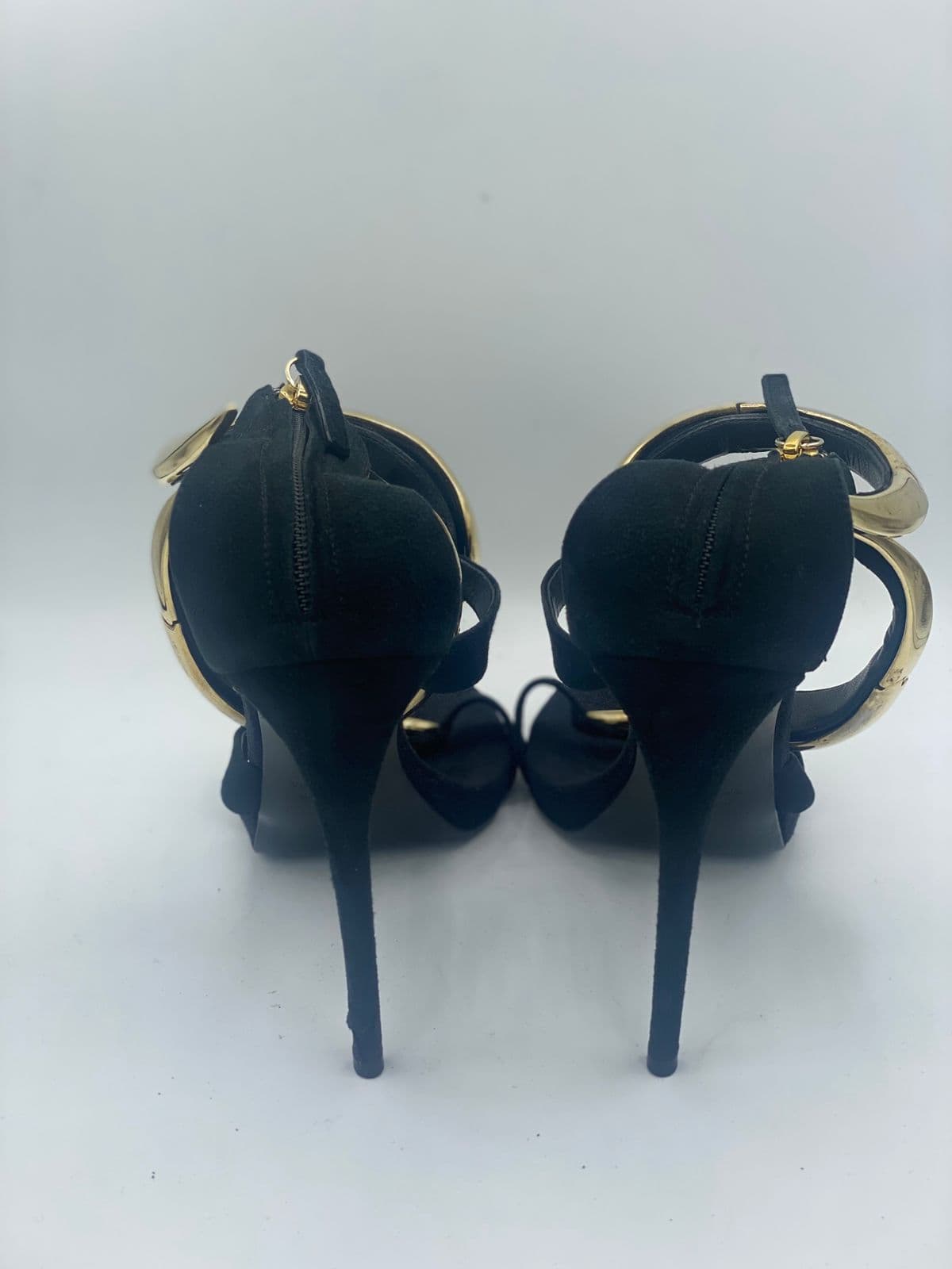 Giuseppe Zanotti Black Leather Venere Sandals thumbnail 3