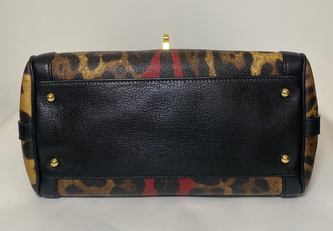 Dolce & Gabbana Leopard print top handle bag thumbnail 3