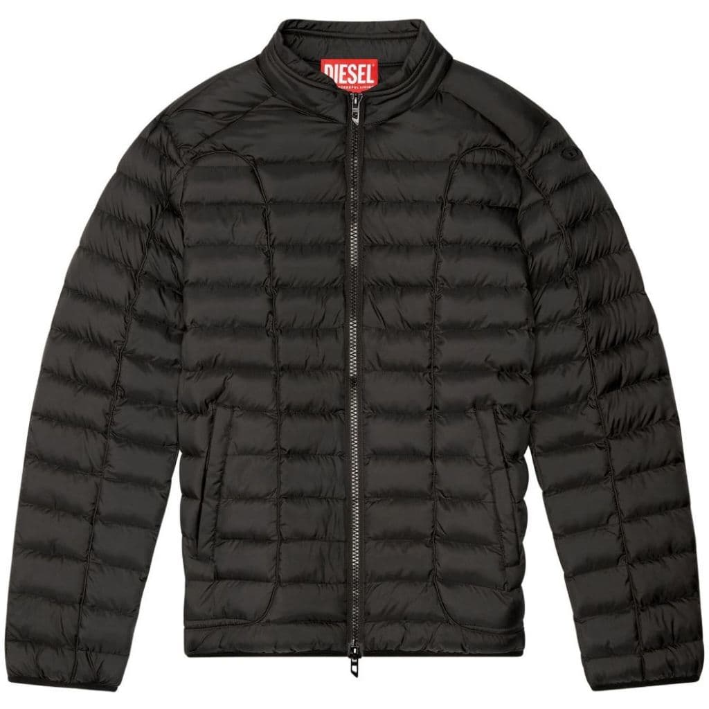 DIESEL hooded puffer jacket