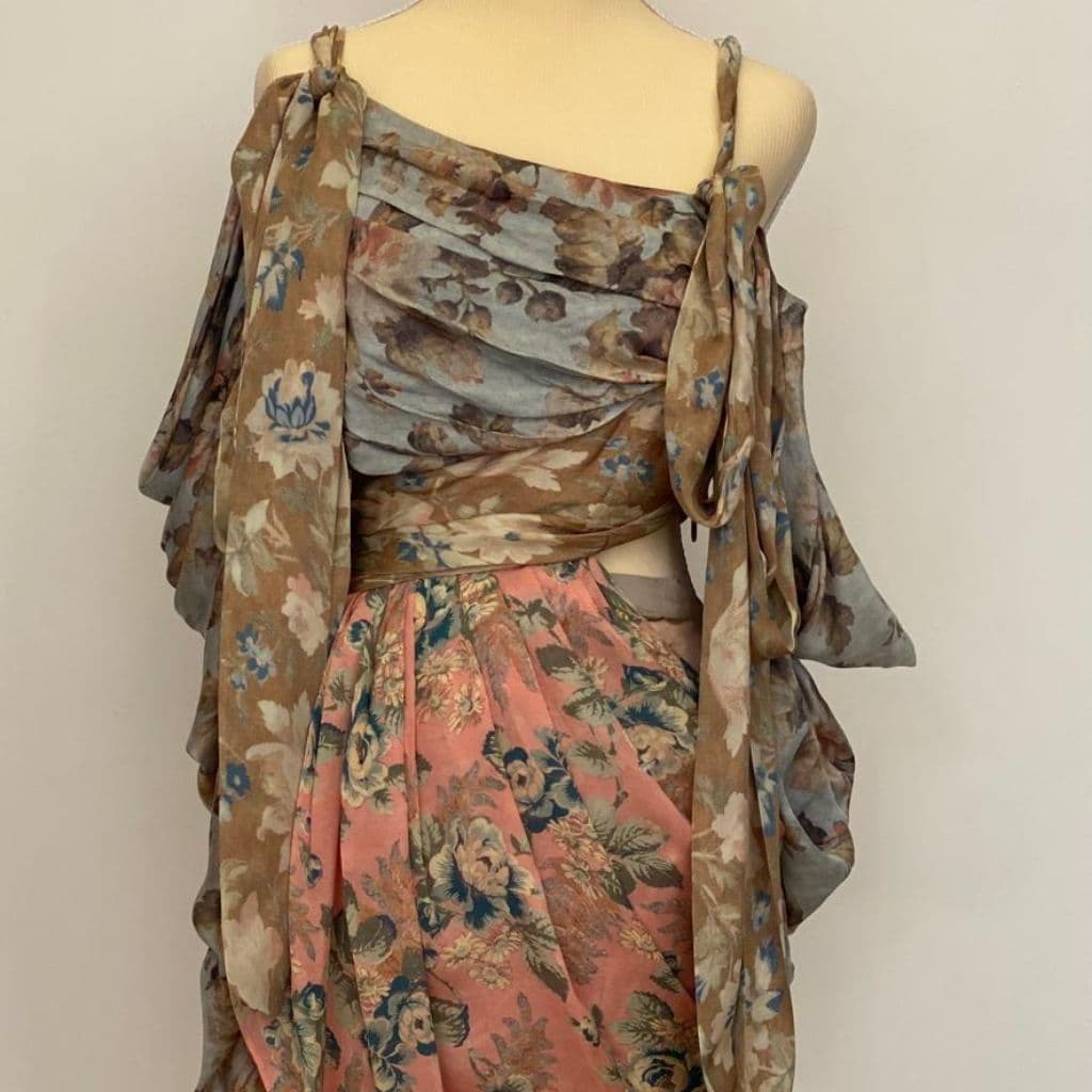 Zimmermann Unbridled Elixir Silk Mini Dress