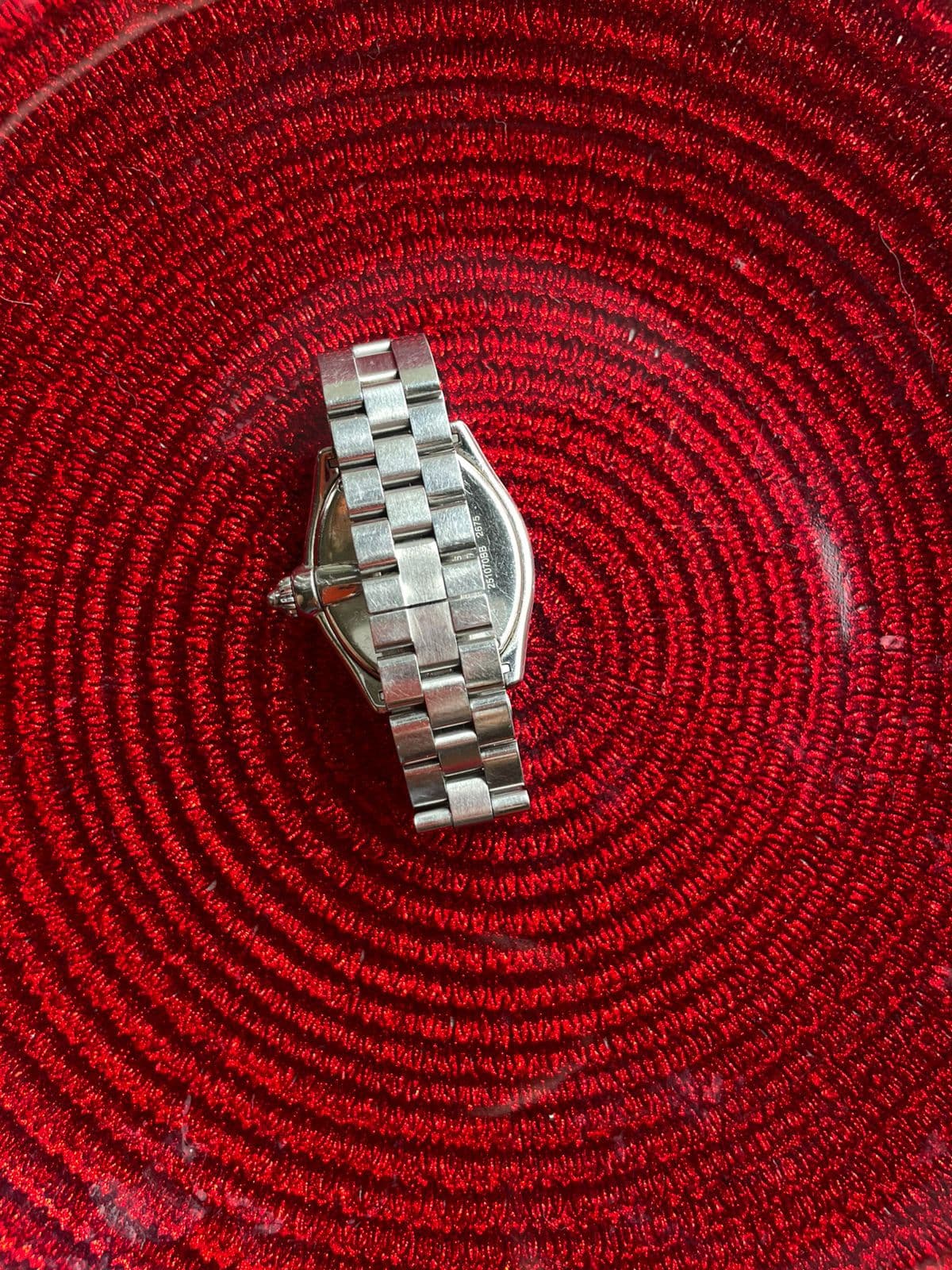 Cartier Silver Stainless Steel Roadster 2675 Women's Wristwatch 31 mm thumbnail 3