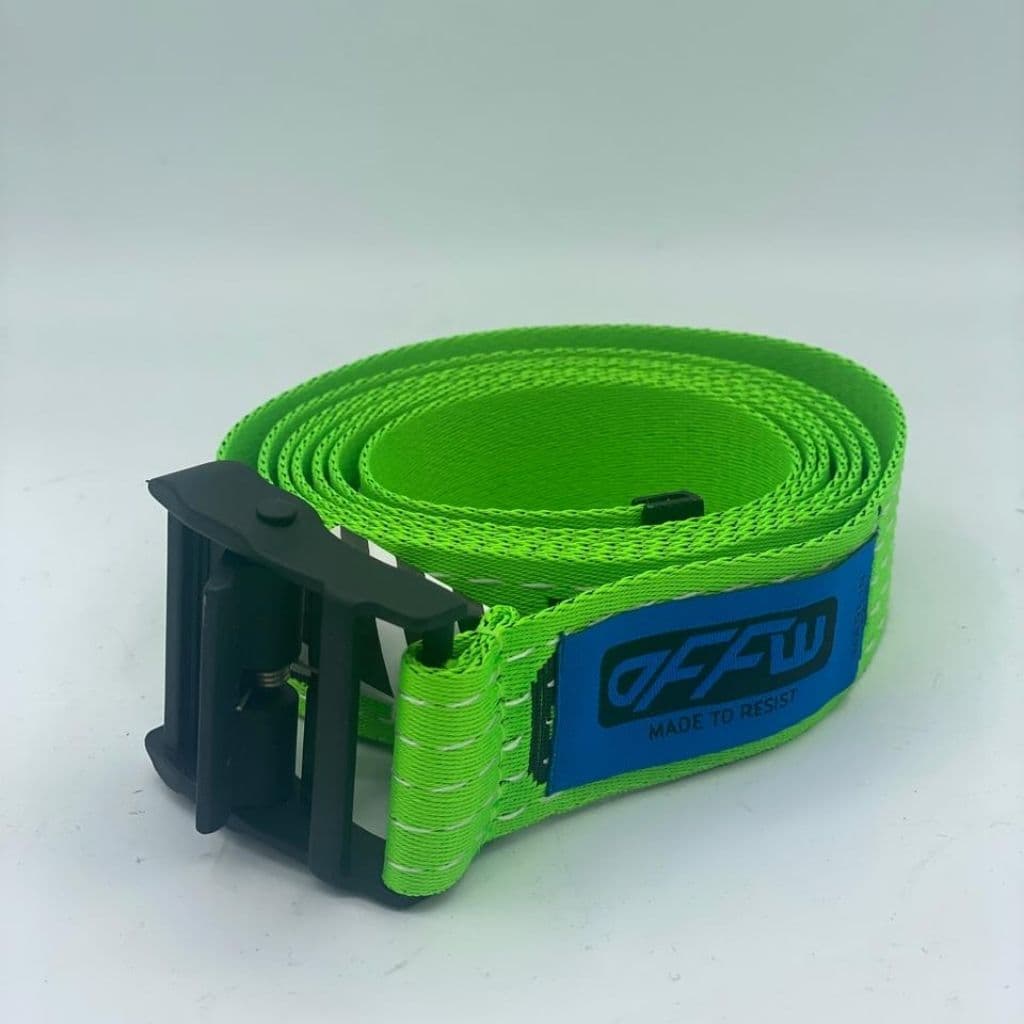 Off-White Green Industrial Webbing Belt