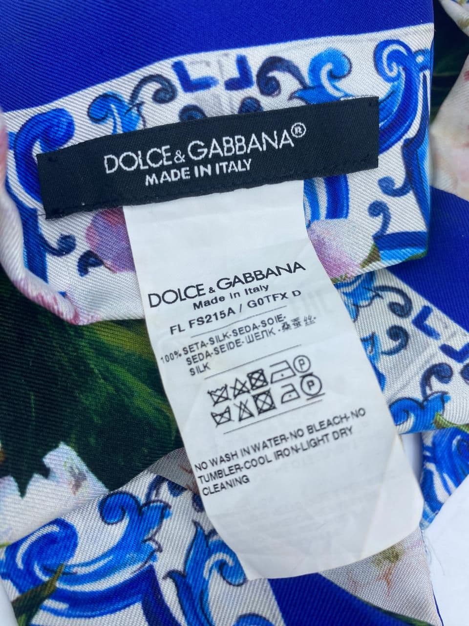 Dolce & Gabbana silk scarf thumbnail 2