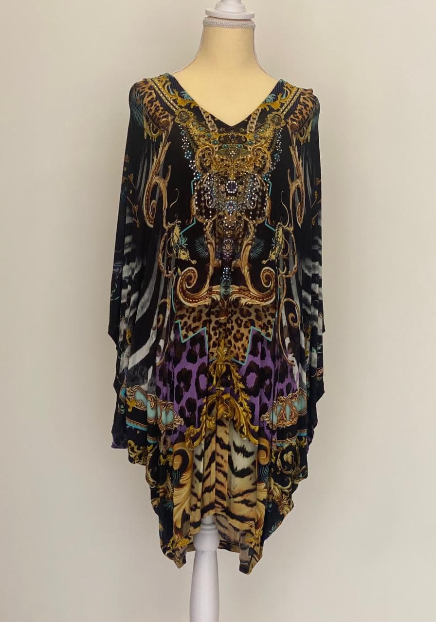 Camilla bat sleeve dress she's got grace thumbnail 2