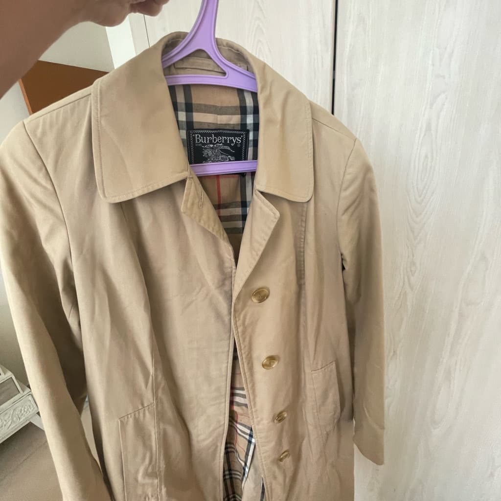 Traditional Burberry trench coat