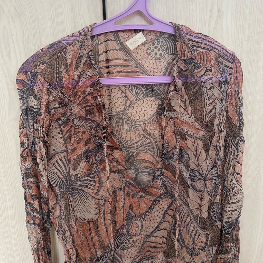 Silk summer Valentino top