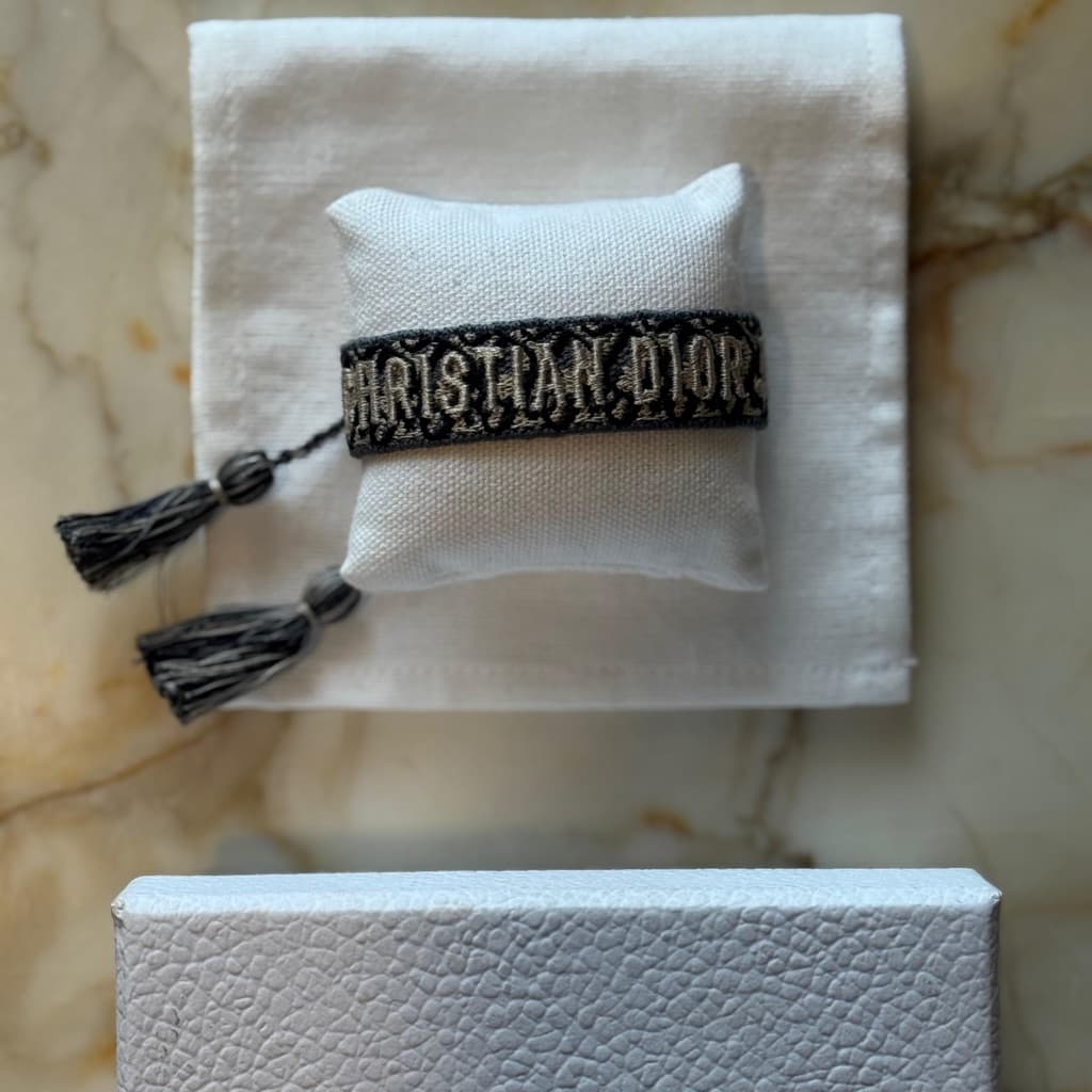Christian Dior Cotton Bracelet