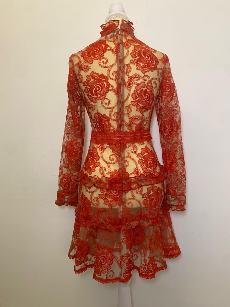 Nicholas

Rosie Lace Dress - Red thumbnail 2