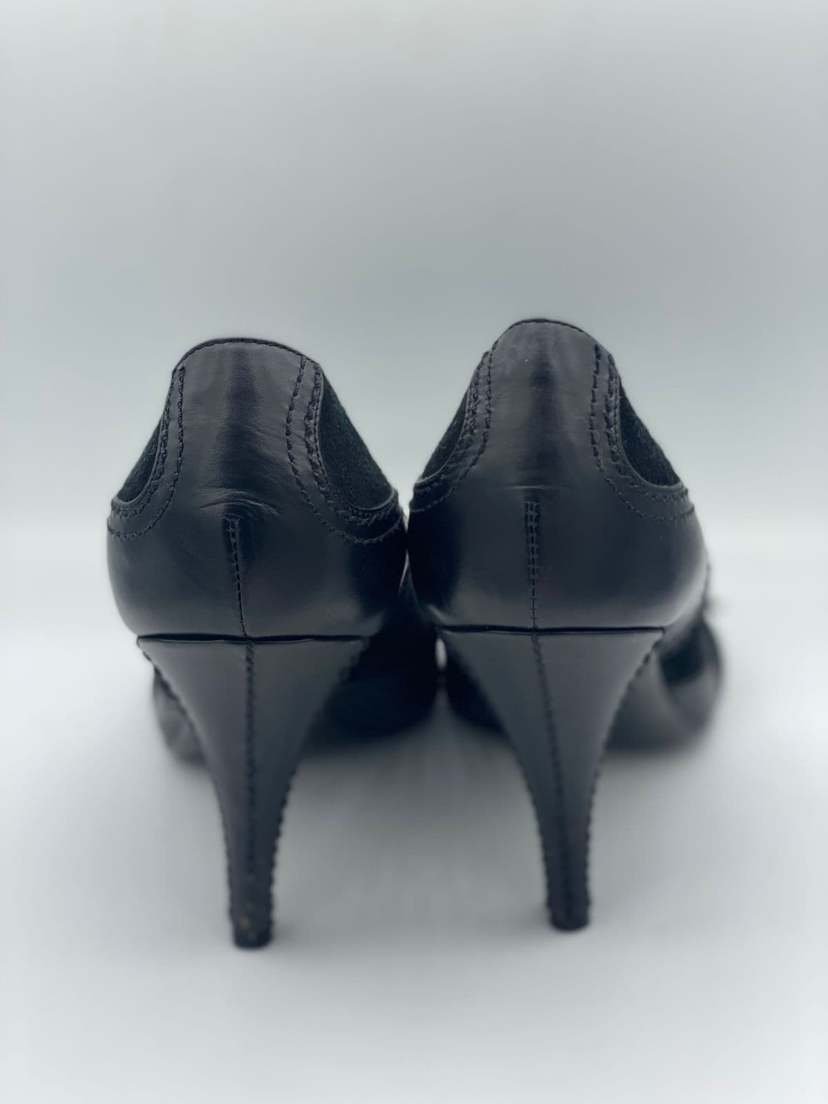 Dior Black Gaucho Buckle Pumps thumbnail 2