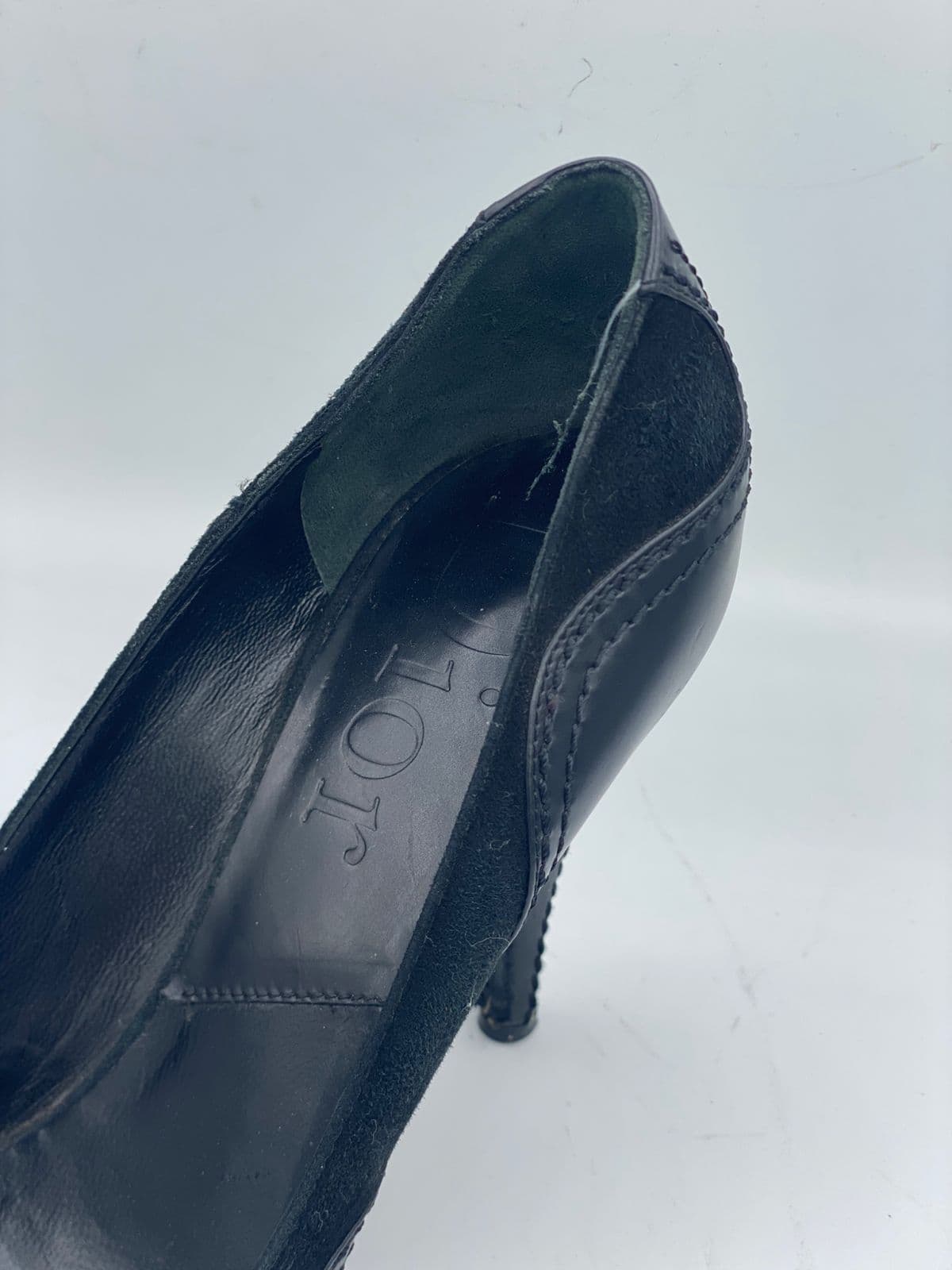 Dior Black Gaucho Buckle Pumps thumbnail 4