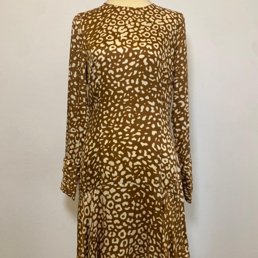 Alexis Leopard Print Dress thumbnail 1