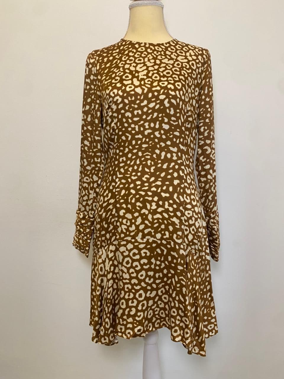 Alexis Leopard Print Dress thumbnail 2