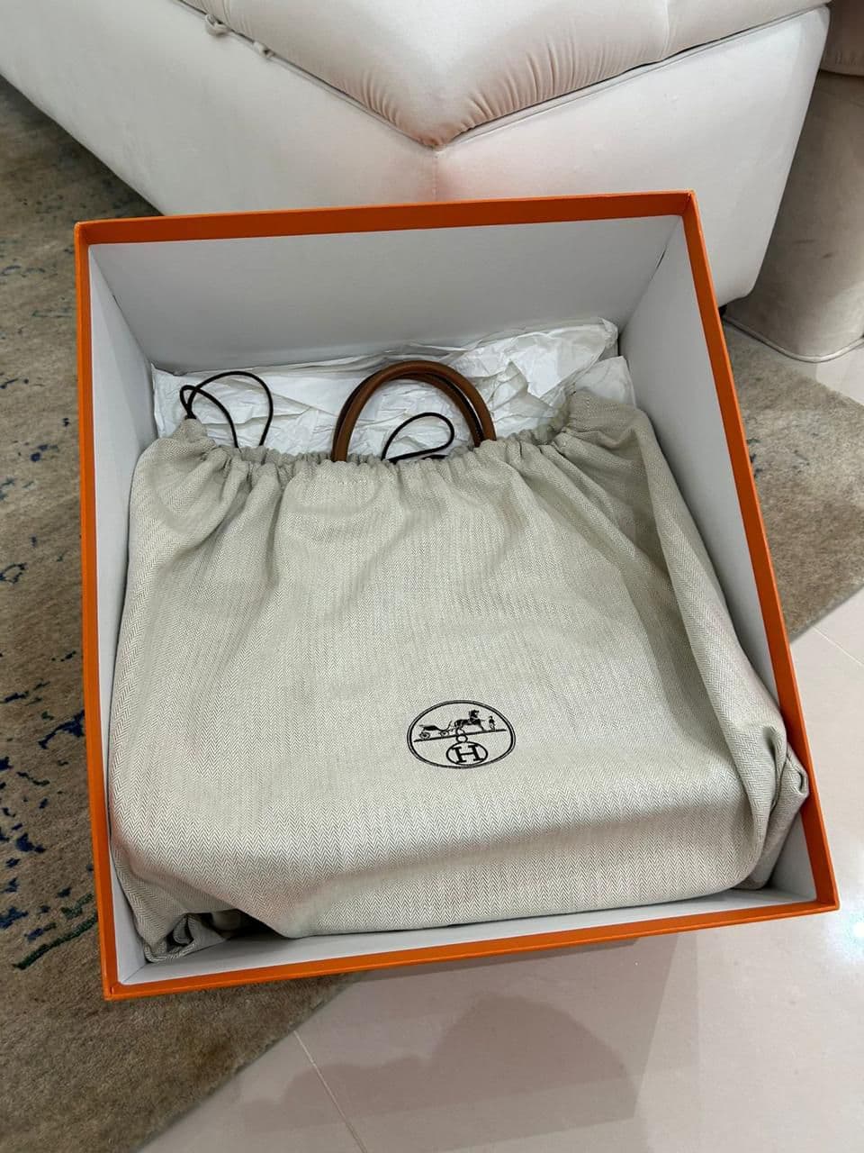 Hermes Leather Birkin 40 Bag thumbnail 2