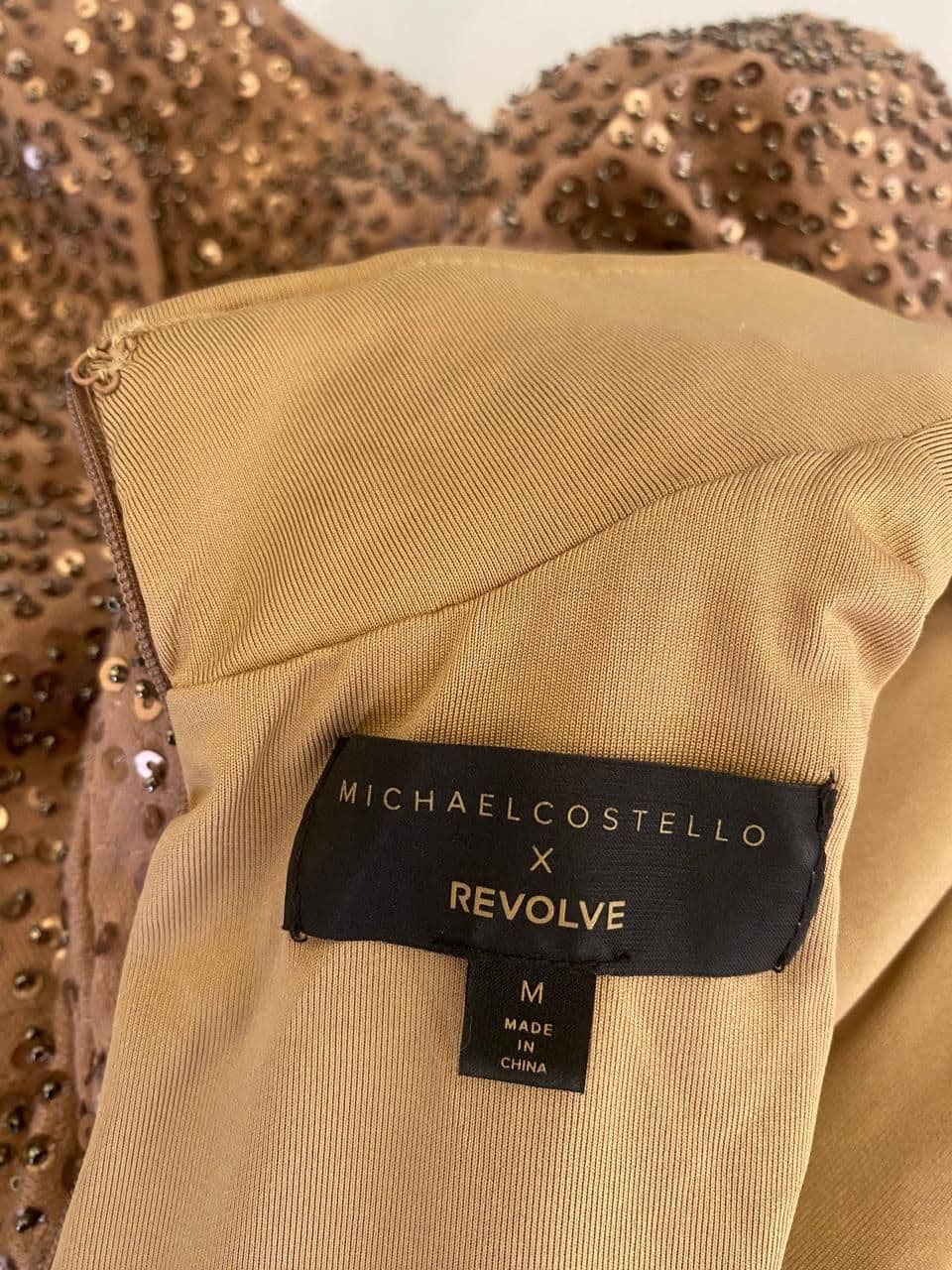 Michael Costello x Revolve Mock Neck Mini Dress thumbnail 4