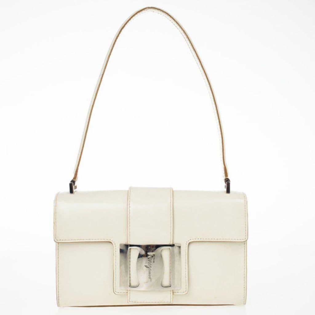 Salvatore Ferragamo Flap Buckle Shoulder Bag
