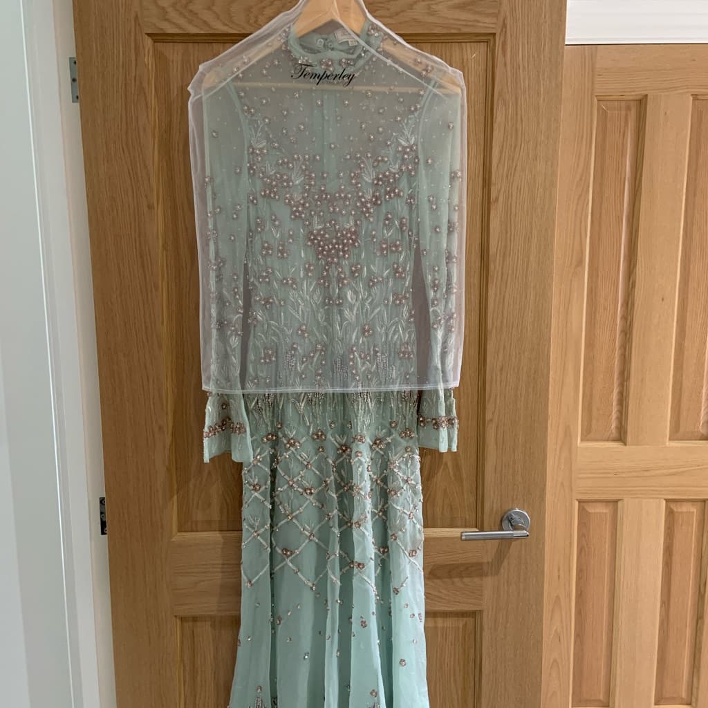 Alice Temperley Embellished Evening Dress