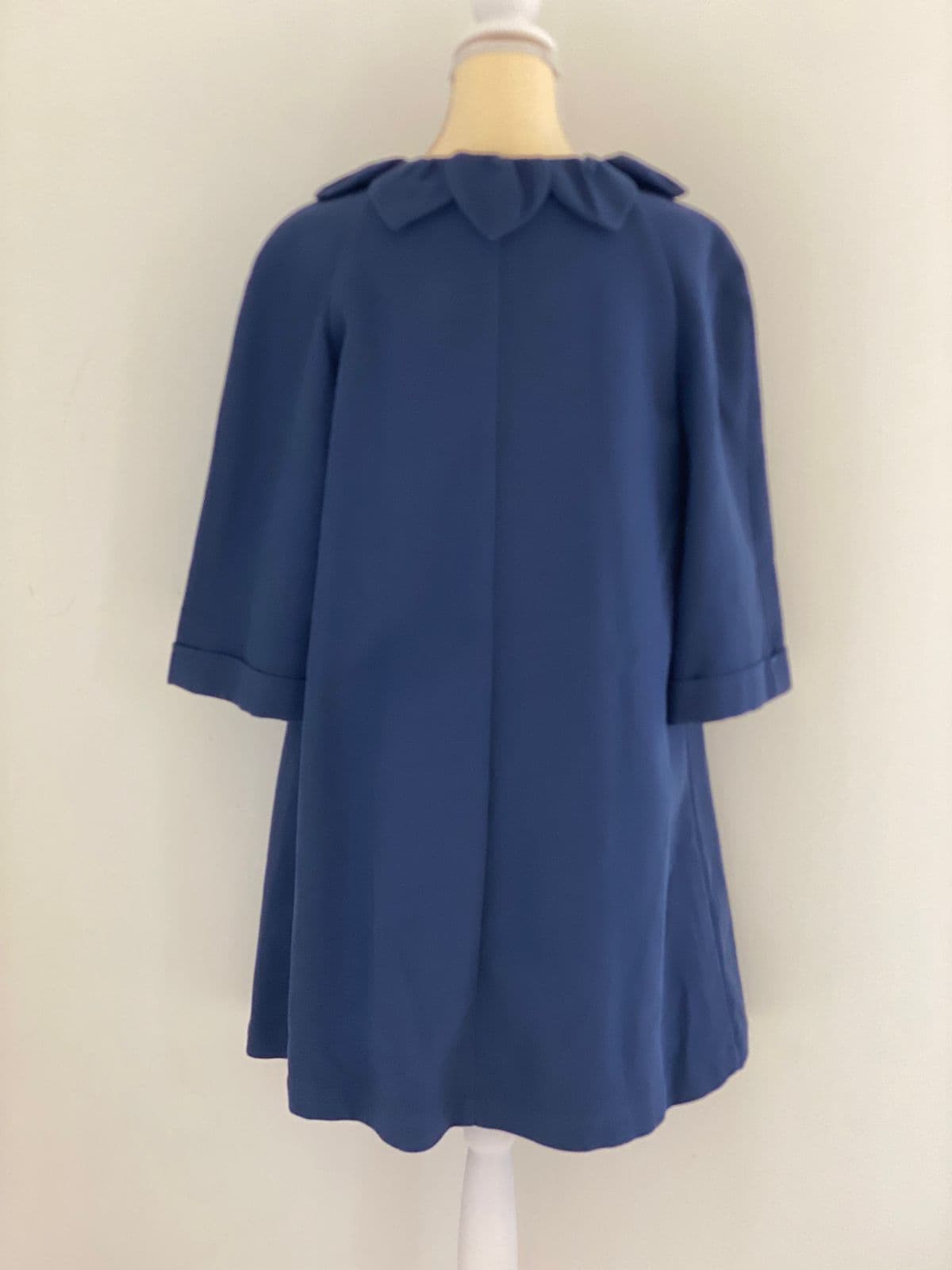 Red Moschino neck coat jacket thumbnail 4