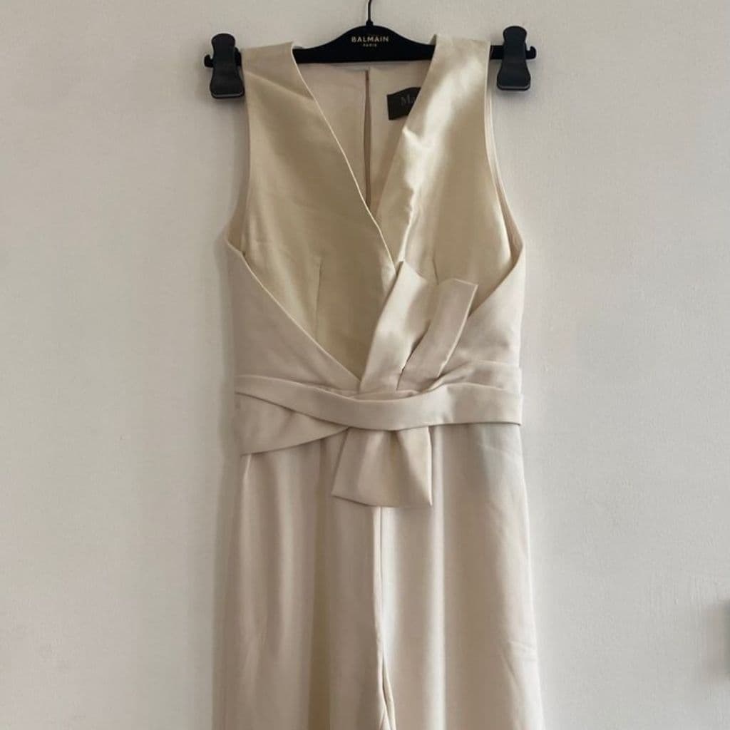 Max Mara White Jumpsuit