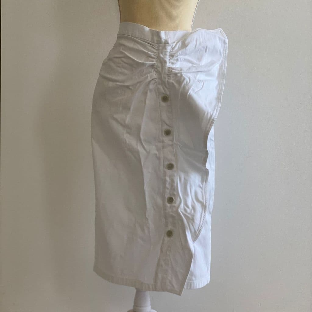 Max Mara white skirt