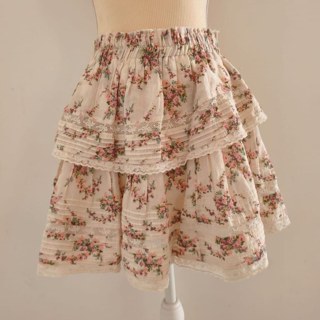 Love Shack Fancy mini skirt XL