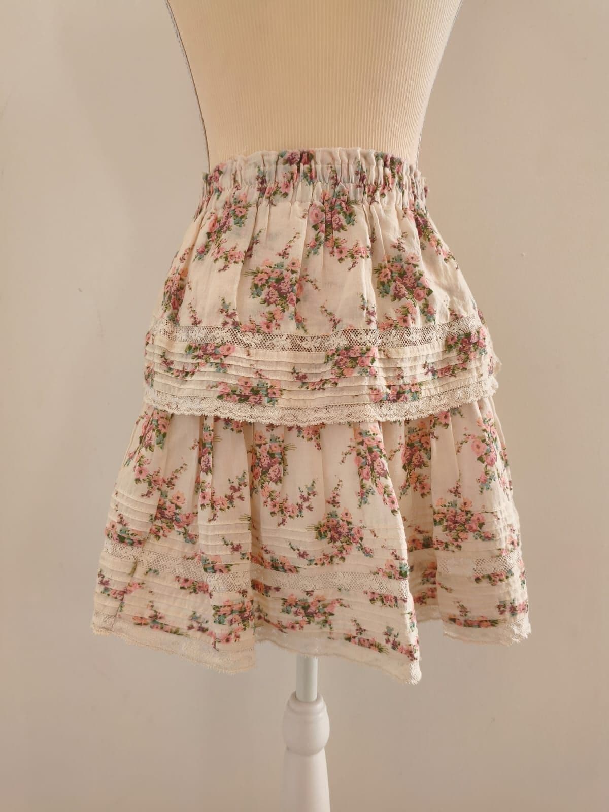 Love Shack Fancy mini skirt XL thumbnail 2