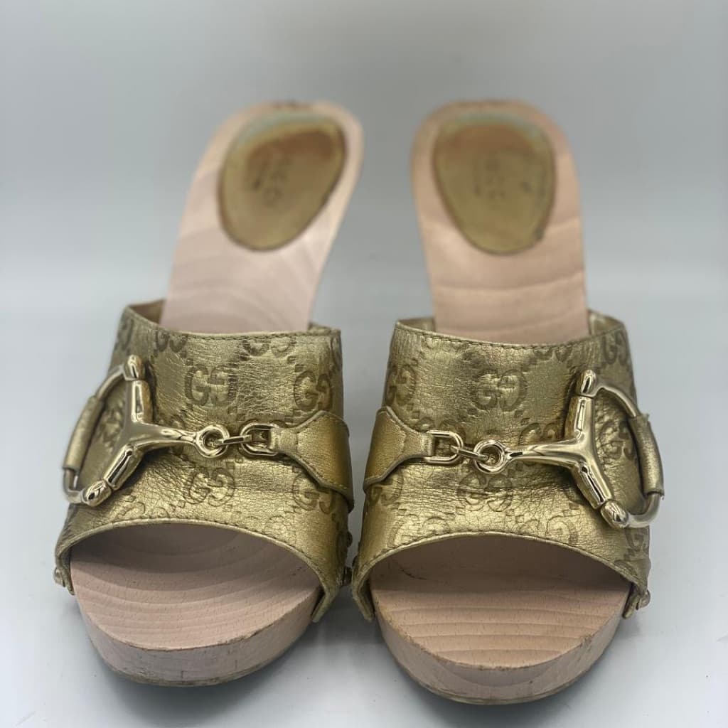 Gucci Gold Wood Vintage 2004