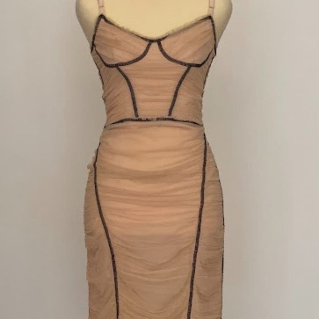 Dolce and Gabbana Tulle Cami Dress