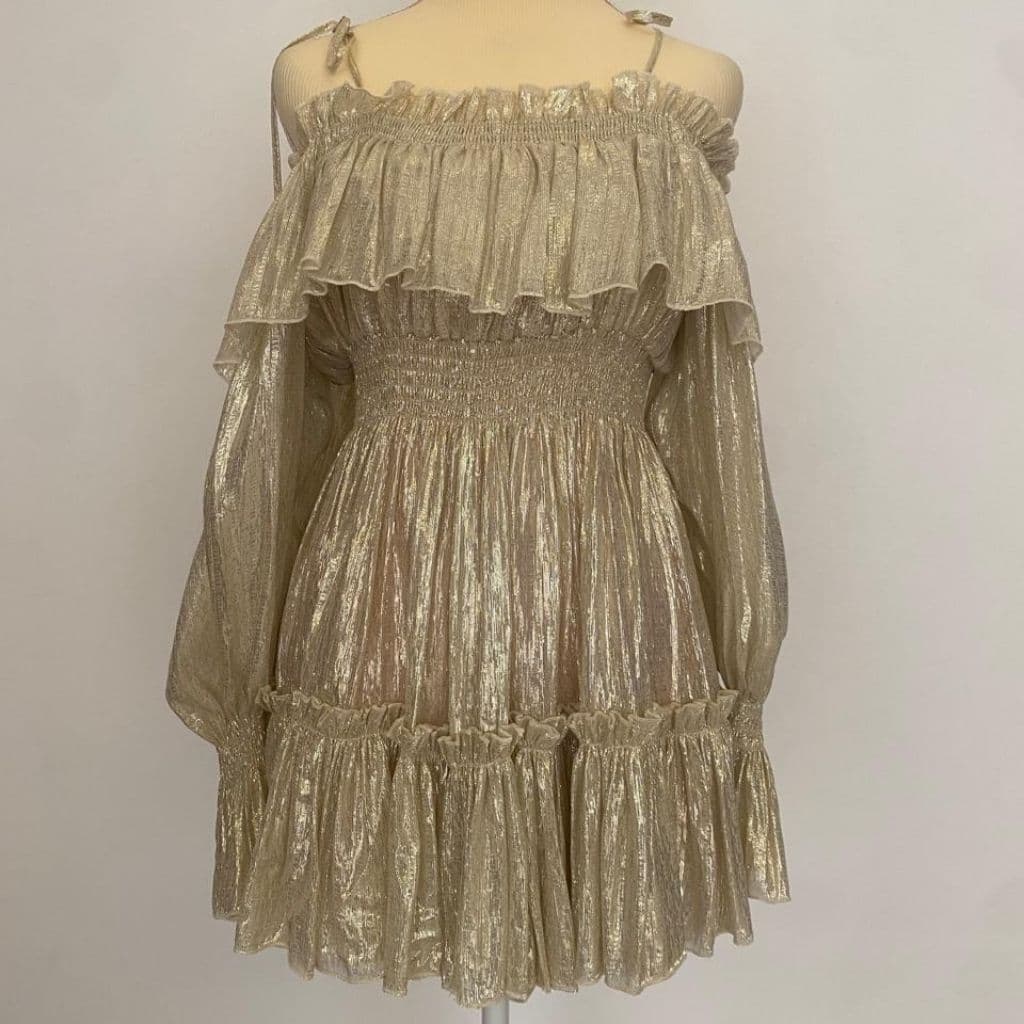 Alice McCall Champers Metallic Romper