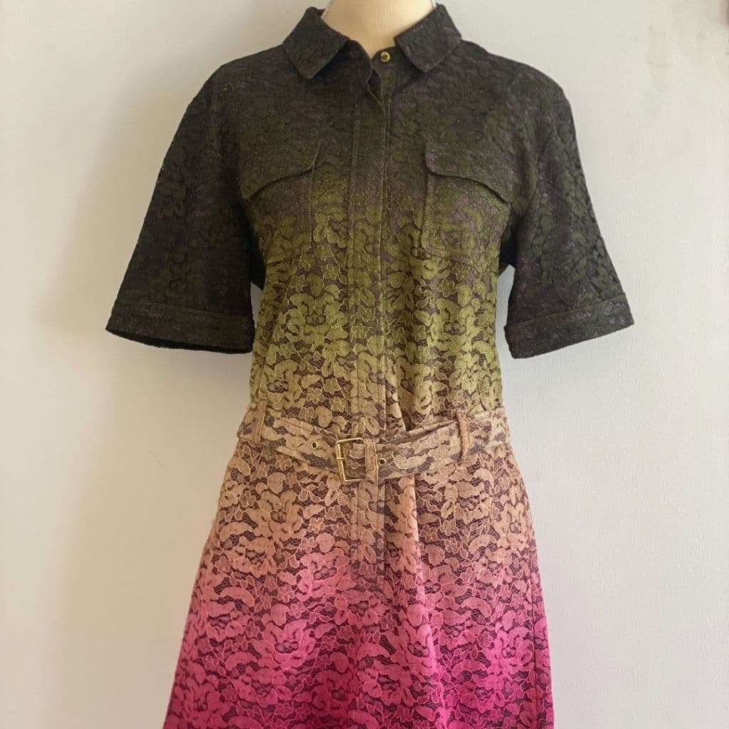 Juicy couture- lace gradient dress