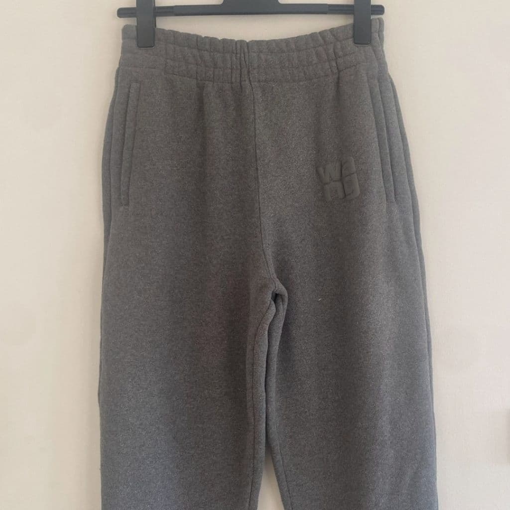 Alexander Wang
High-rise Glitter Track Pants in Terry